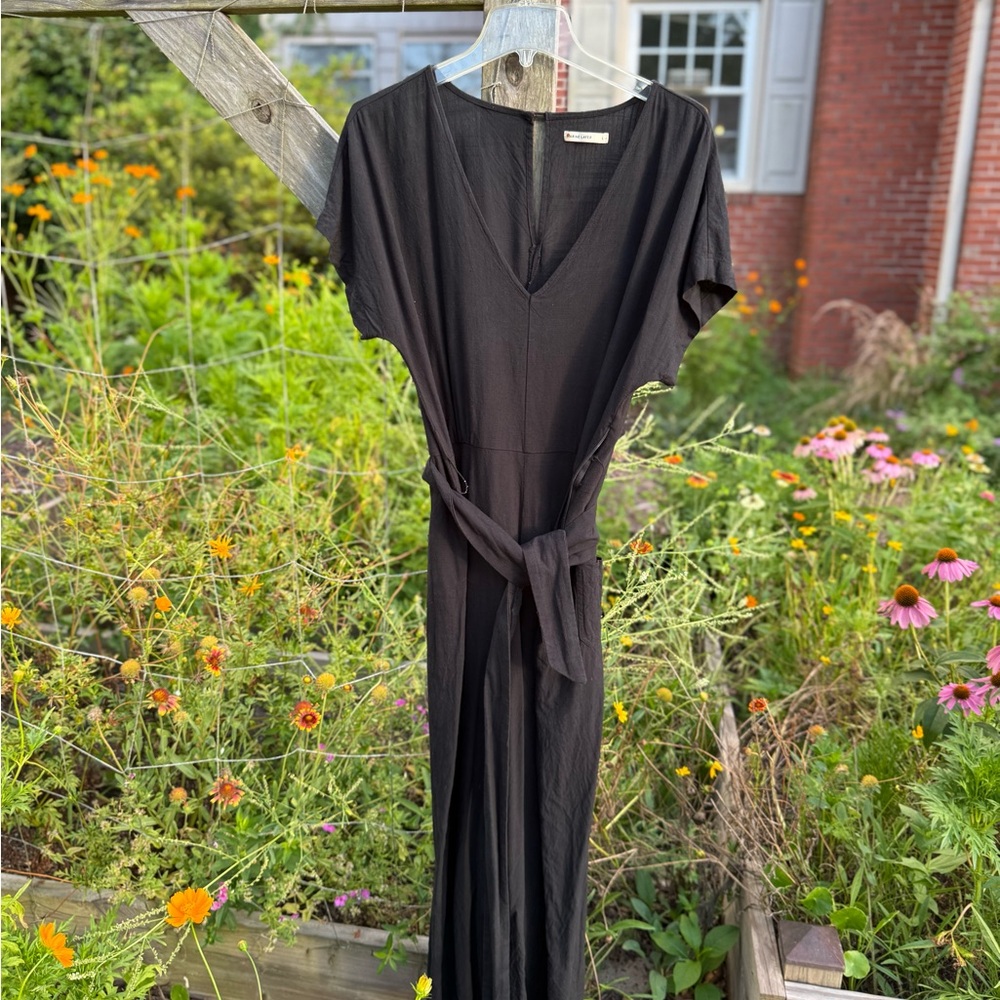 Marine Layer Black Jumpsuit